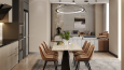 3DS MAX villa iç mekan tasarımı