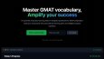 GMAT ROCKET – AI Destekli GMAT Kelime Öğrenme Platformu