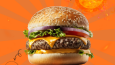 Hamburger sosyal medya tasarımı