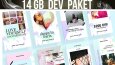14GB İnstagram Hikaye ve Akış Görselleri