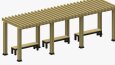 3ds max ile ahşap mobilya modellemeleri yaptım