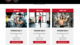 Kafe ve Spor Salonu İçin Yapılmış Bağlantılı Web Sitesi