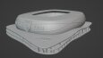 3D stadyum modeli