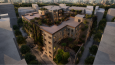 Yeşil Avlulu Sosyal Konut Yerleşkesi - Dış Mekan Render