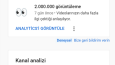 Youtube Kanal İstatiskleri