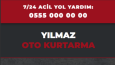 SEO Uyumlu Oto Çekici Demo Web Sitesi