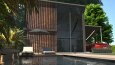Tiny House dış cephe render projesi