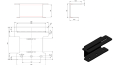3D Model, Teknik Resim ve DXF Sac Metal Tasarımları