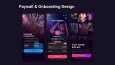 Paywall ve Onboarding Tasarımları - Konsept