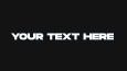 GLITCH LOGO INTRO