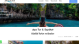Tur şirketi için website