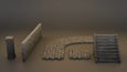 3d model, level, asset tasarımı