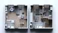 3D Plan Render - Plan Boyama
