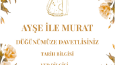 Profesyonel Dijital Davetiye Tasarımları