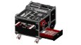 Portable roof panel machines