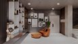 Modern Villa İç Mekan Render