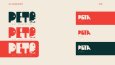 PETA Pet Shop & Vet logo tasarımı
