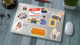 Sticker Tasarımlarım