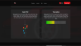 RaceHUD firması için Uİ site çalışmam.