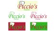 piccio's pizzas için yaptığım logo tasarımı