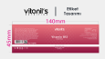 Vitanil's Nutrition - Etiket Tasarımı