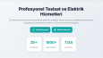 Statik Web Sitesi – Modern Tasarım Örneği