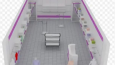3D İş yeri konsept & Tasarım & Video