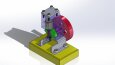 Solidworks 2D-3D parça çizimi