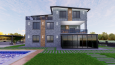 Modern Villa – Dış Mekân 3D Modelleme & Render
