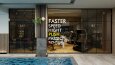Villa kapalı havuz ve spor Alanı 3dsmax çizimleri
