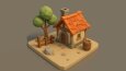 Oyun ve Projeler İçin 3D Low Poly Modellerim