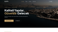 İnşaat Şirketi Kurumsal Web Site Tasarımı