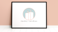 Daddy Candles Logo Calısmaları