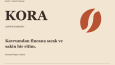 KORA Coffee | Kurumsal Kimlik Konsept Çalışması
