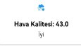 Hava Kalitesi Takip Sistemi