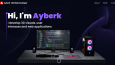 3D Portfolio Website 3 Boyutlu Kişisel Site