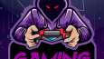 Maskot-Karakter Logo