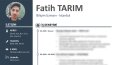 Örnek CV Tasarımı