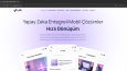 V Lab Yazılım Şirketi için Web Sitesi