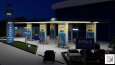 Akaryakıt İstasyonu 3D Modelleme