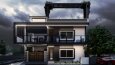 Villa Dış Mekan Tasarım, Model, Render ve Görselleştirme