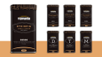 Kahve Firması Ürünlerinin Mockup Çalışmaları