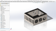 Sac Metal Levha Tasarımı (Solidworks)