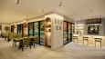 Kafe İç Mekan Tasarımı 3d
