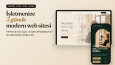 Kuaför, kafe, otel ve klinikler için web sitesi (örnek)