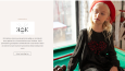 Çocuk giyim üzerine modern web sitesi