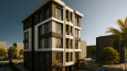 Toplu Konut Projesi Dış Cephe Render