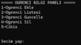 C Programlama ile Geliştirilmiş Sistem ve Uygulama Projeleri