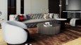 LUXURY LIVING ROOM DESIGN & RENDER