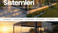 Ben kış bahçesi firması için kurumsal site yaptım